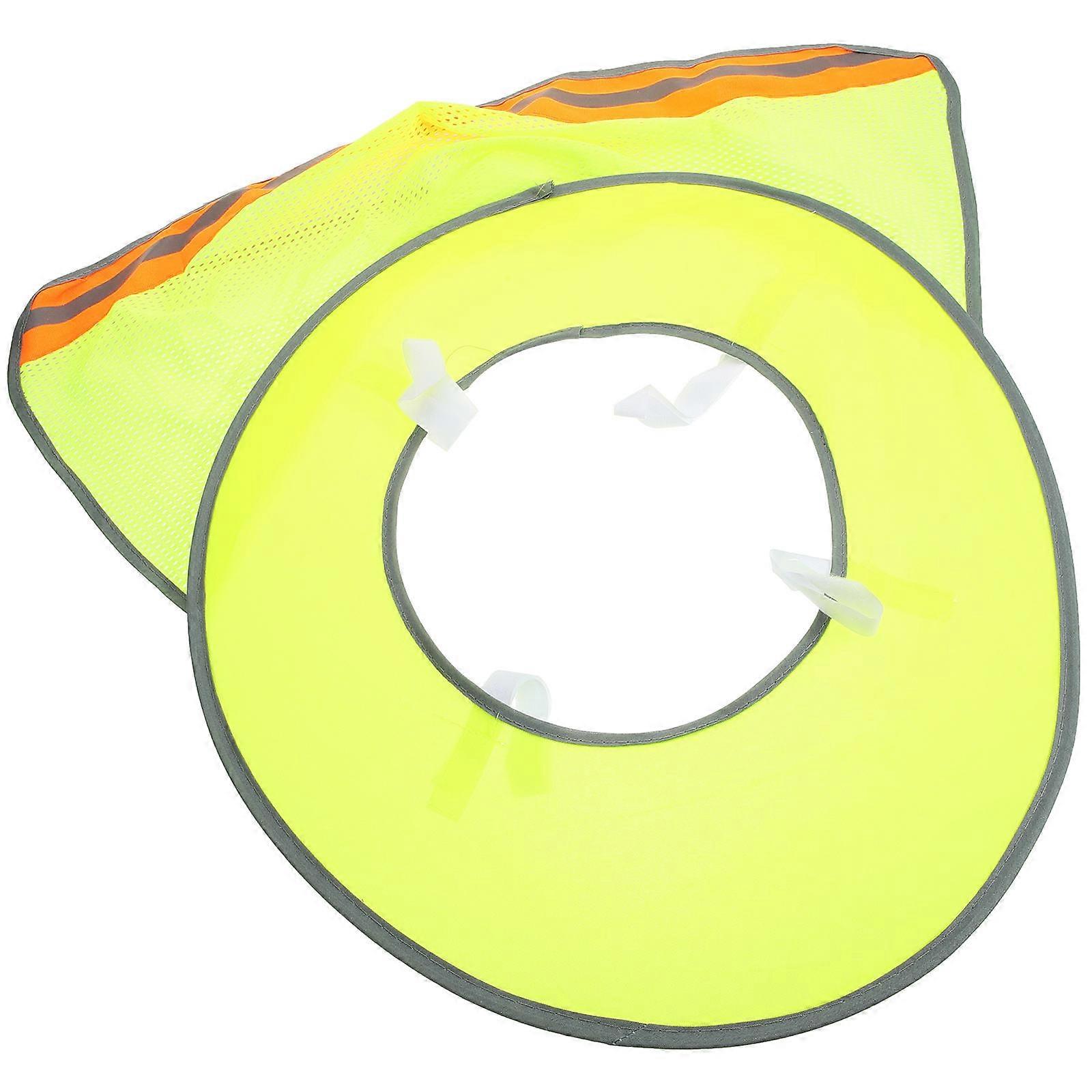 Hard Hat Brim Shade for Neck and Face Protection