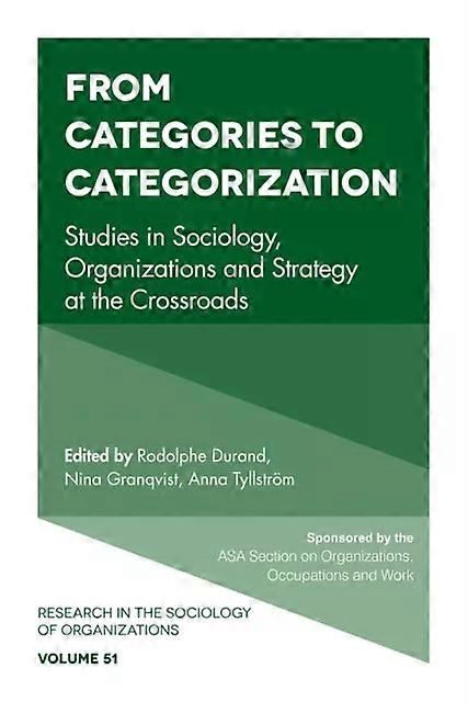 From Categories To Categorization - Emerald Publishing Ltd