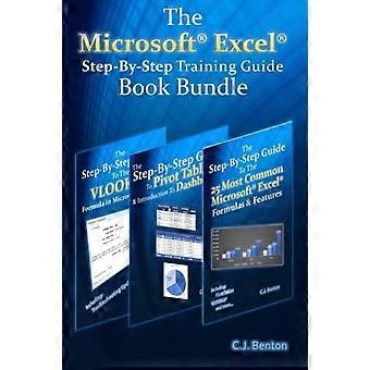 De Microsoft Excel Step-By-Step Training Guide Book Bundle (de stapsgewijze trainingshandleiding van Microsoft Excel)