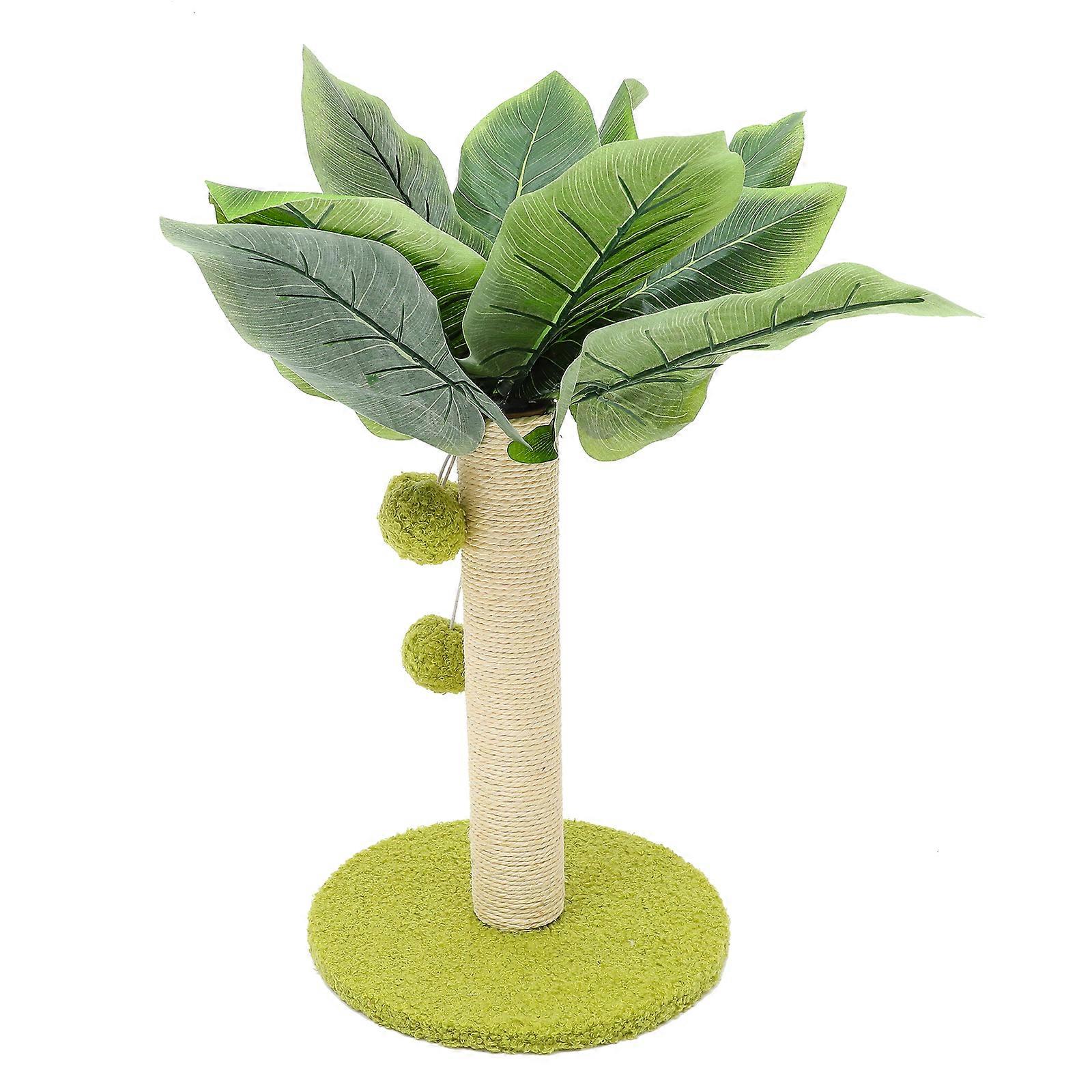 Cat Scratching Post Wood Kitten Scratcher for Assorted Color Indoor Use