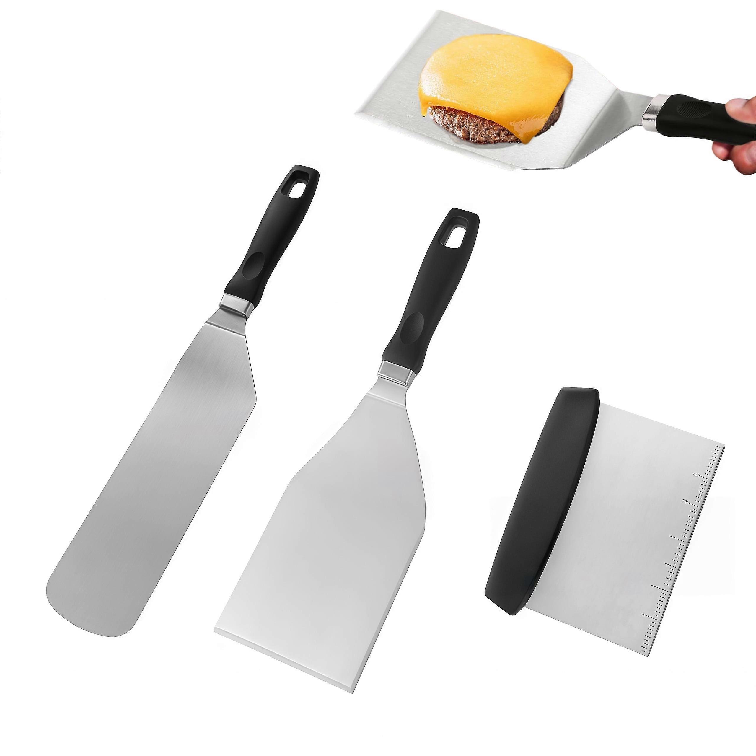 Pancake Spatula Set - Three Durable Tools For Flipping Pancakes