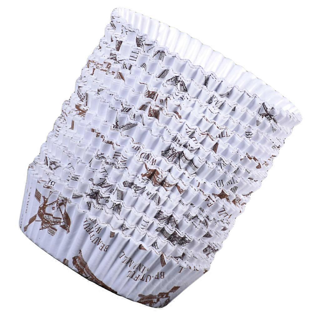 300st muffinsfoder papper muffinspapper runda bakplåtspappershållare