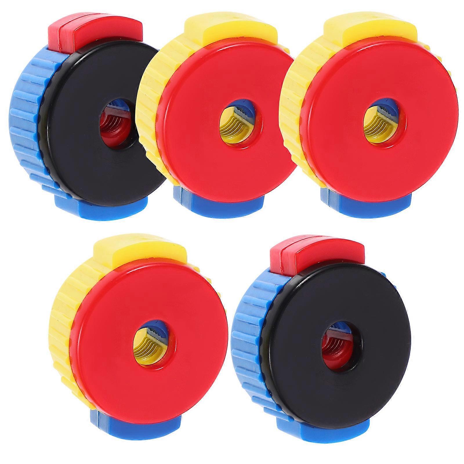 ABS Drum Cymbal Quick-Set Nuts for Quick Assembly with 5Pcs Included