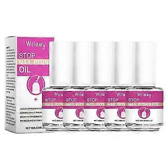 1-5x Nail Biting Treatment For Kids - Nail Biting Treatment for Kids Prevention, Thumb Sucking Deterrent, No Bite Bitter Nail Polish for Kids and Adul