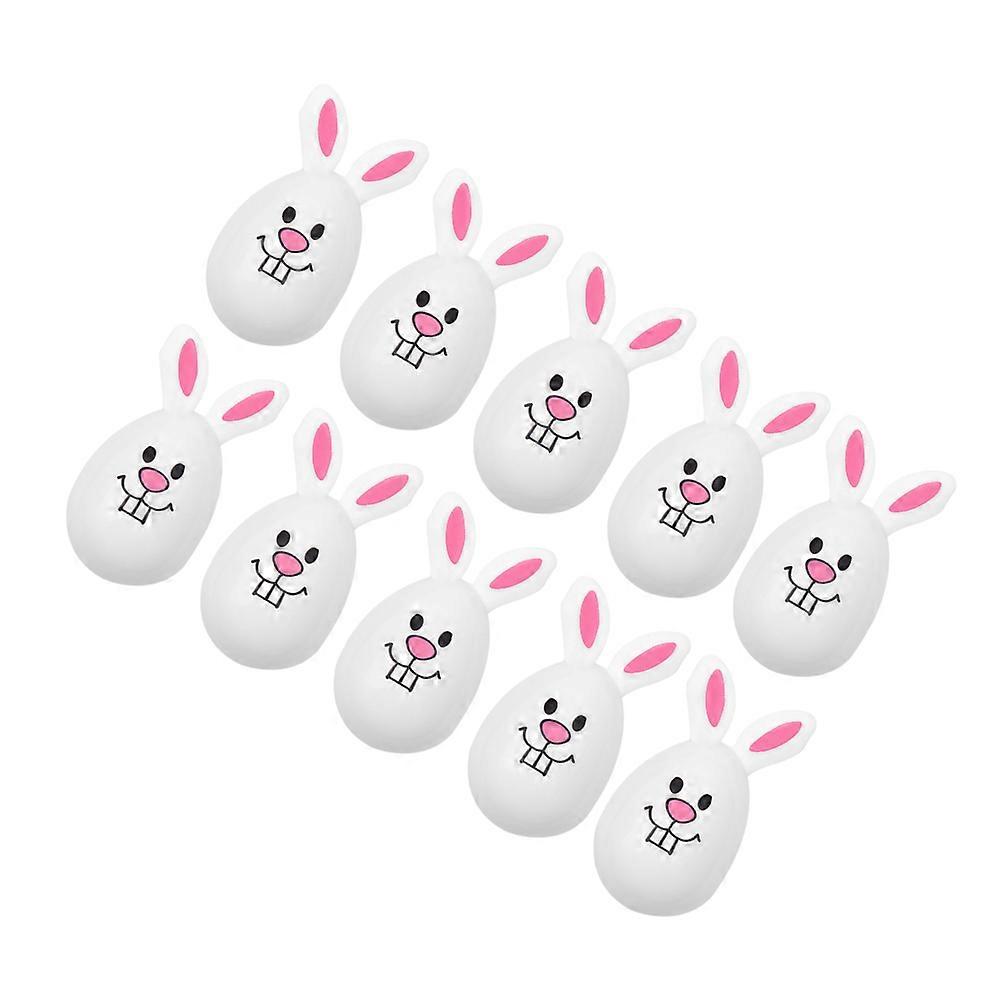 10pcs Fillable Easter Eggs Rabbit Shape Eggs Openable Eggs Fillable Eggs Candy Holder