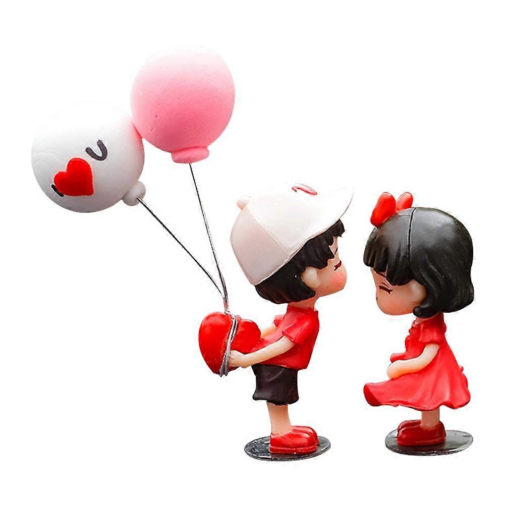 Car Couple Ornament Interior Solid Aromatherapy Decoration For Dashboard