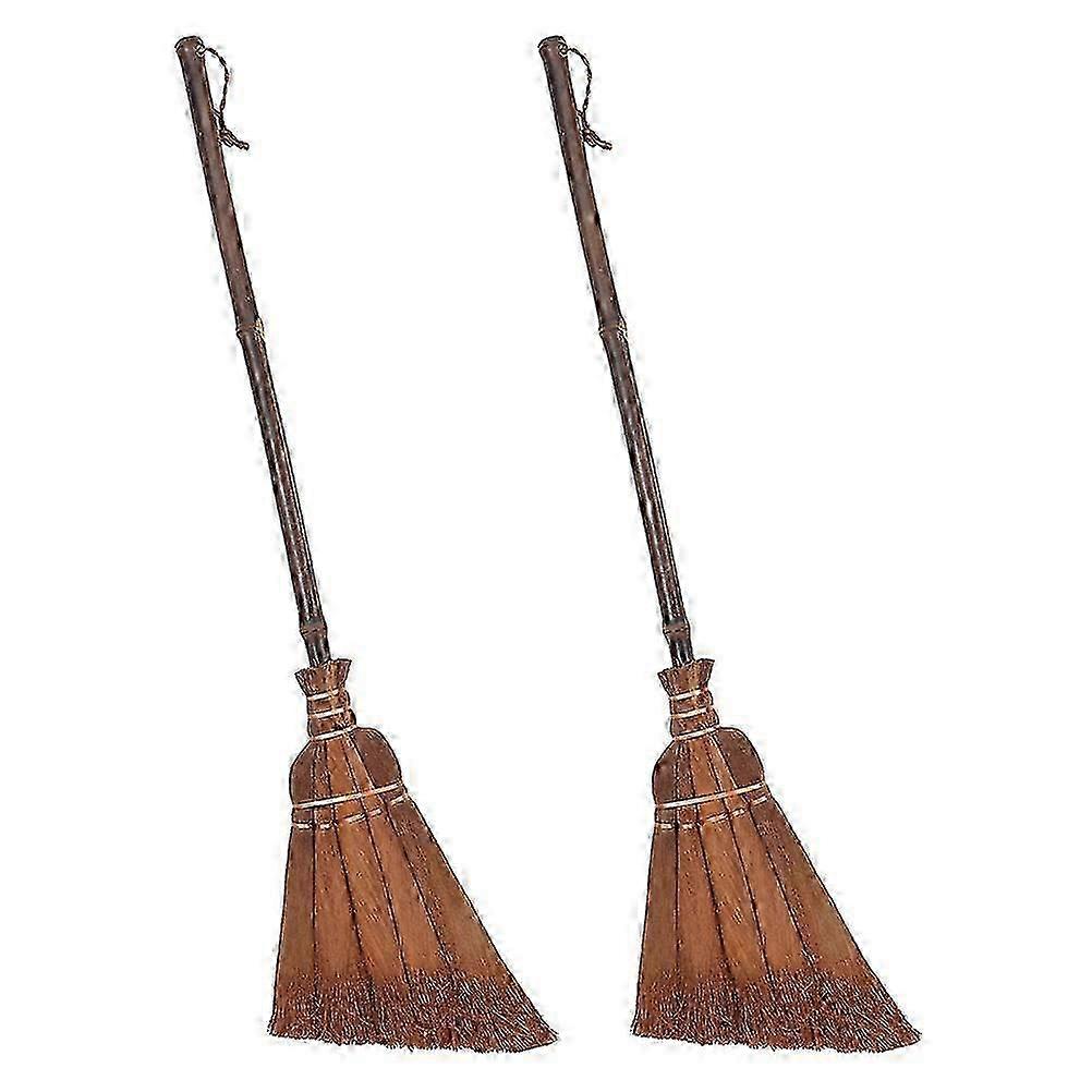 2-pack städkvastar i bambu för barn
