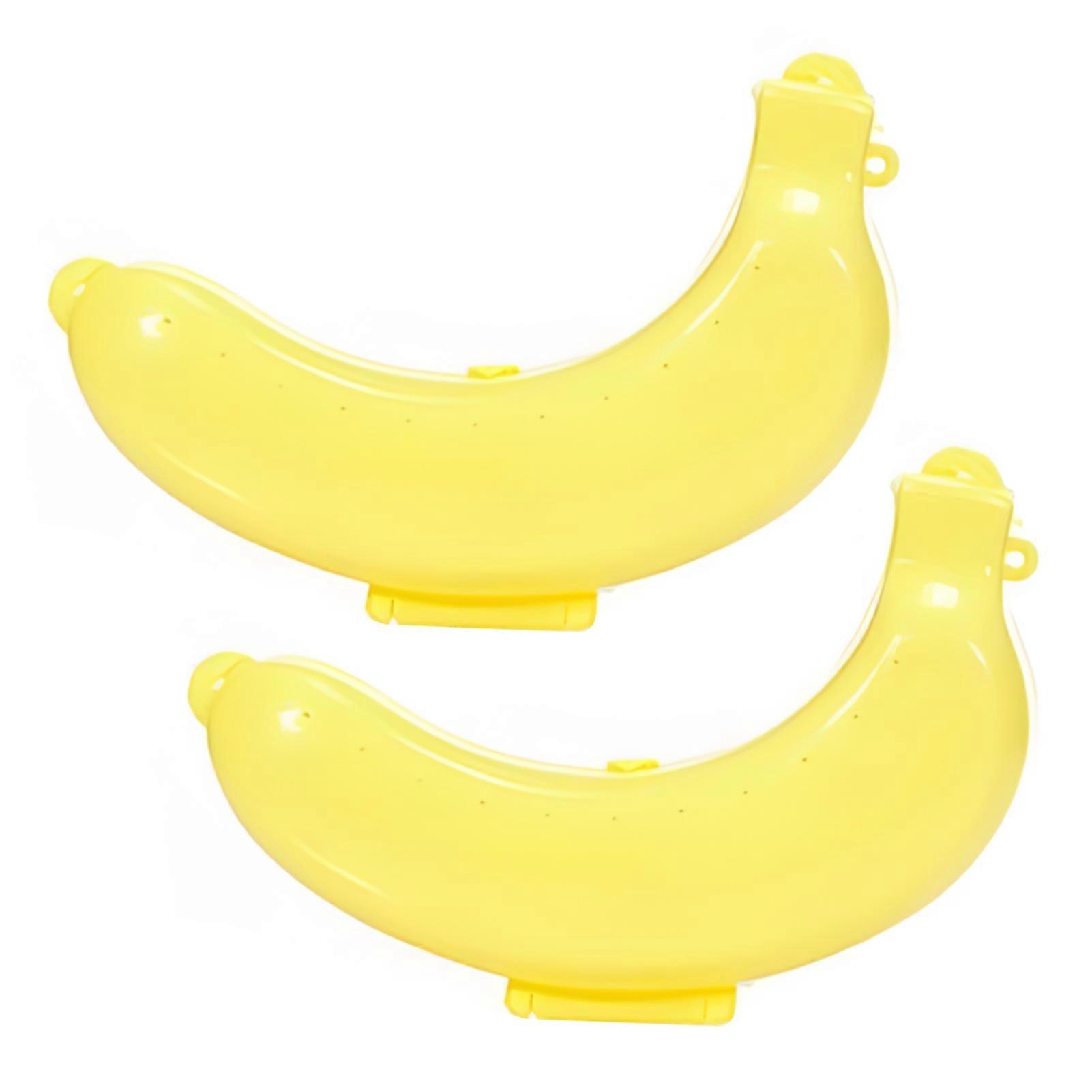 Banana Keeper Container - Snap Closure - for Camping
