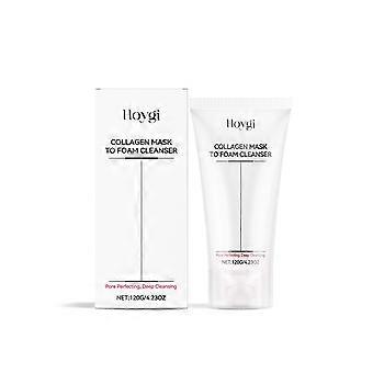 Collagen Moisturizing Cleansing Milk, Hydrating Face Wash for Soft, Smooth Skin, Daily Gentle Cleanser, 120g