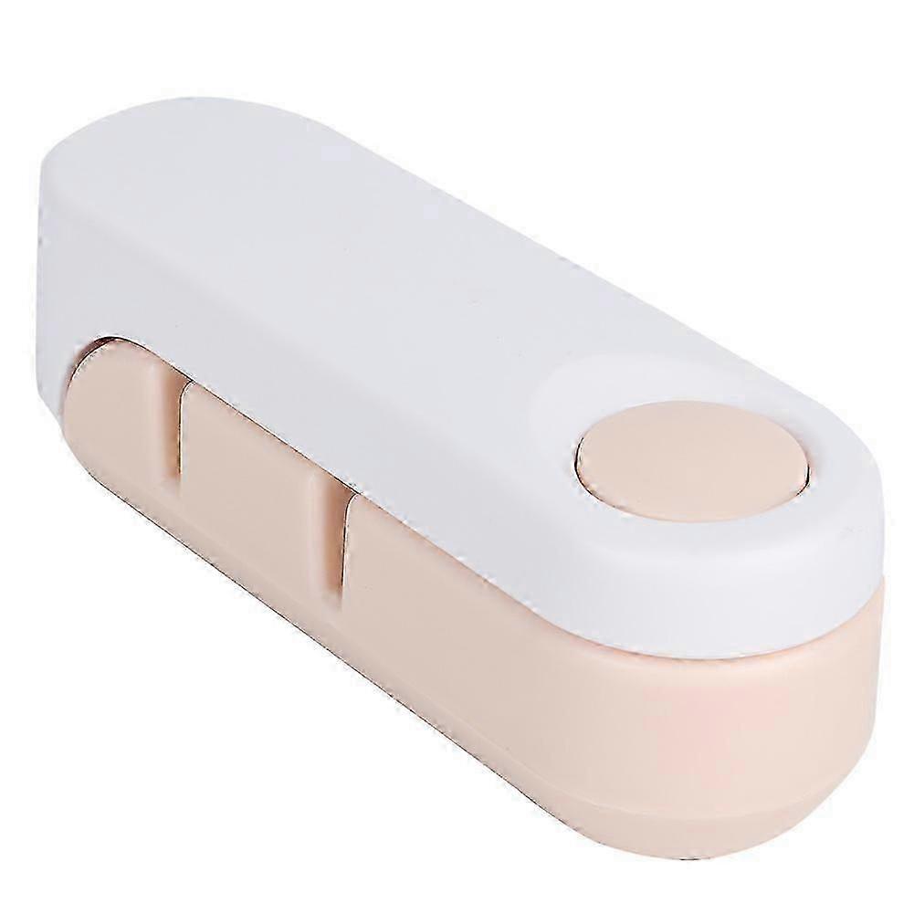 Foldable Double Grooves Sharpening Stone Whetstone Knife Sharpener Grinding Tool (Pink)
