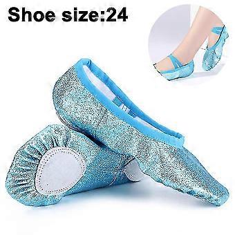 Ballet Pointe Chaussures Filles Ruban Ballerine Chaussures avec Coussinets d’orteils-24
