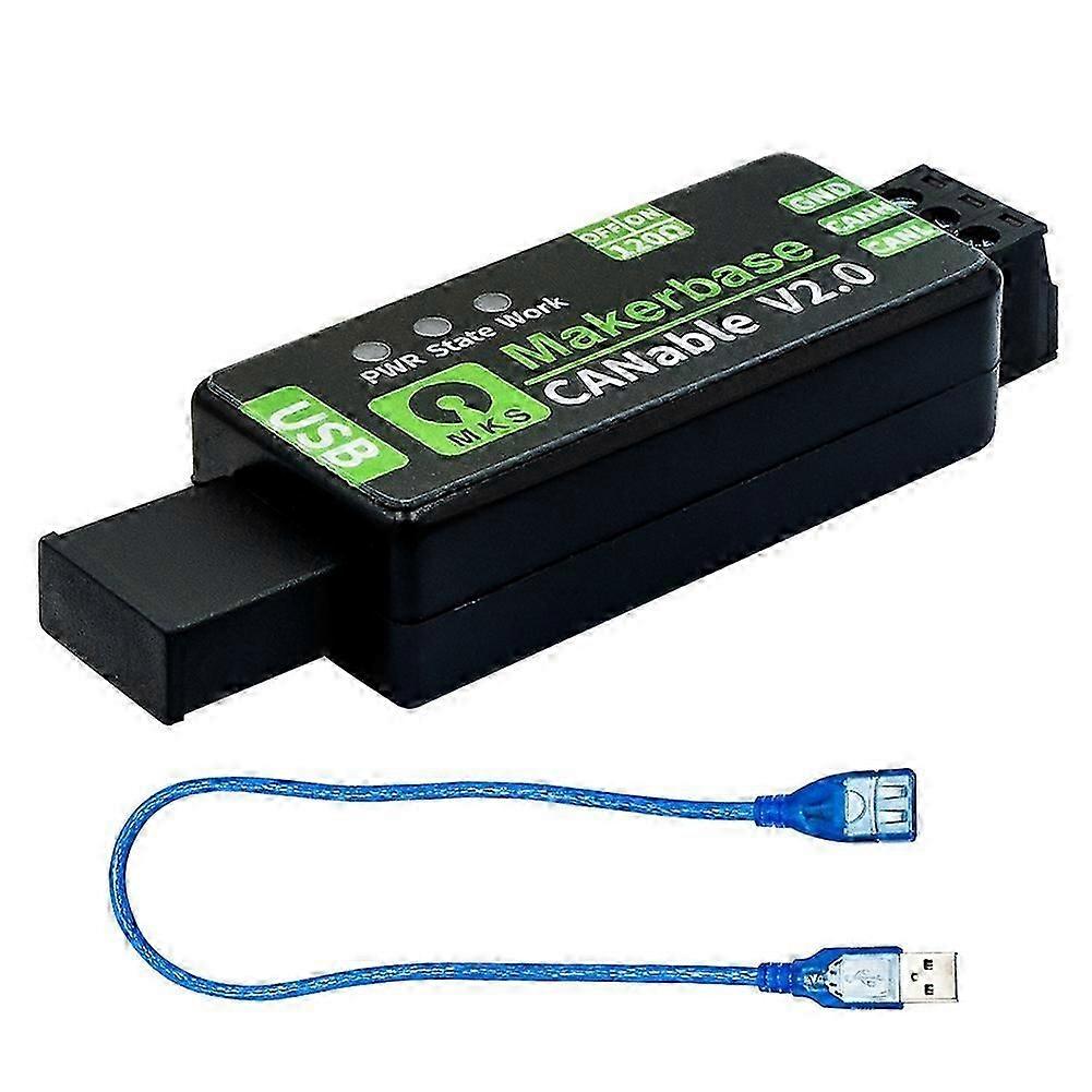 Makerbase CANable 2.0 USB to CAN Module Adapter Analyzer CANFD Slcan SocketCAN CANdleLight Klipper V2.0 S