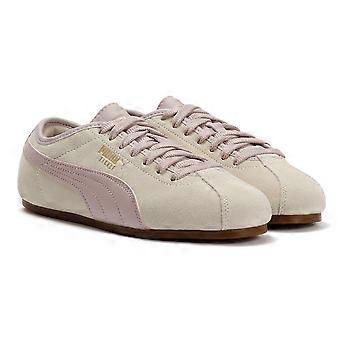 Puma Tackle Suede Damen-Sneaker in Silbernebel/Misty Pink