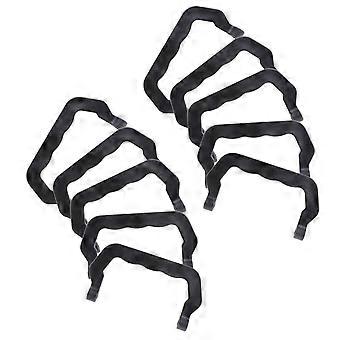 10pcs Plastic Handle Outdoor Portable Pet Cage Handles Pet Cage Accessories
