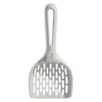 SLKXV Wide-Slat Plastic Cat Litter Scoop for Easy Sifting of Pellet Litter, Hanging Hole Design