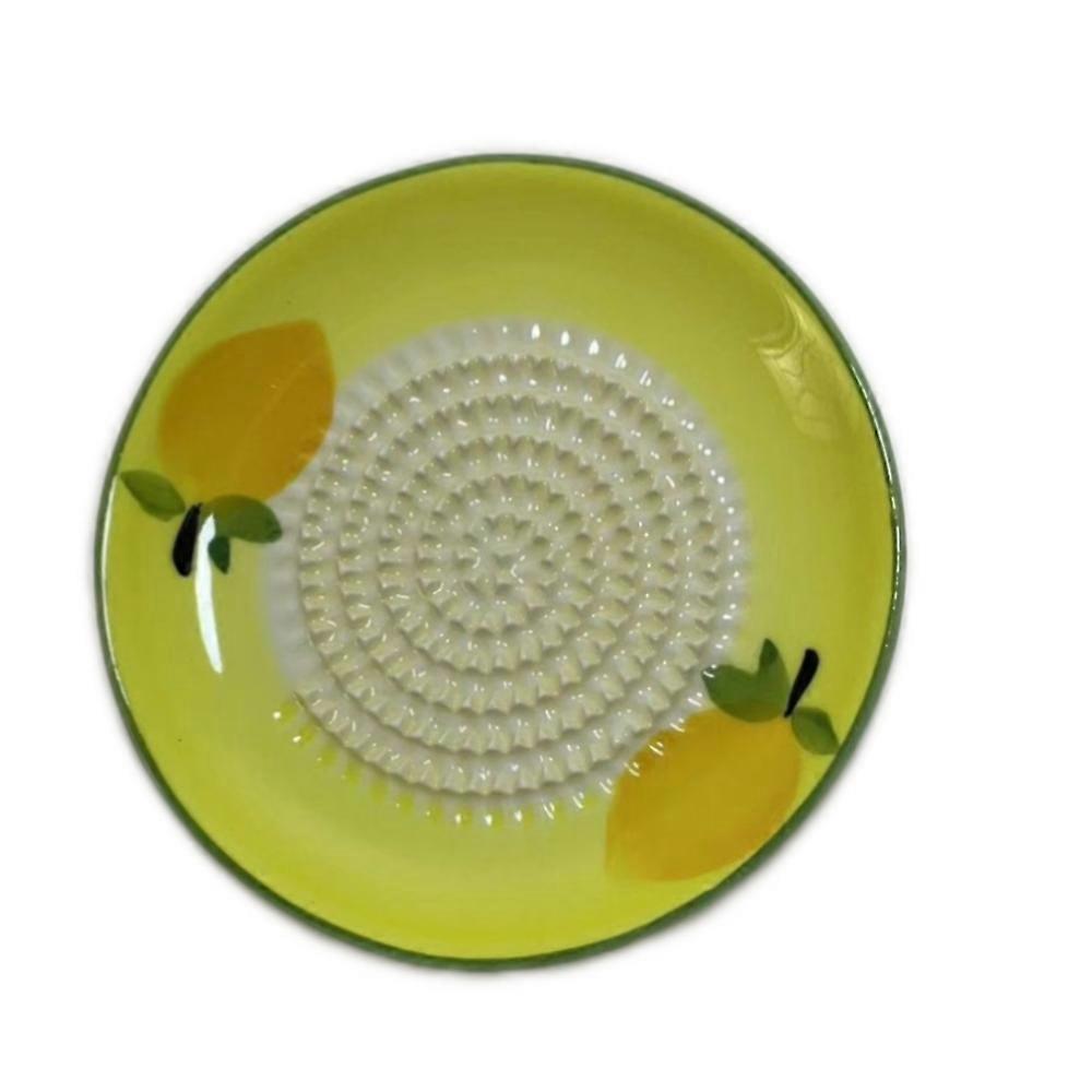 Handmade Ceramic Garlic Grinder grater Plate