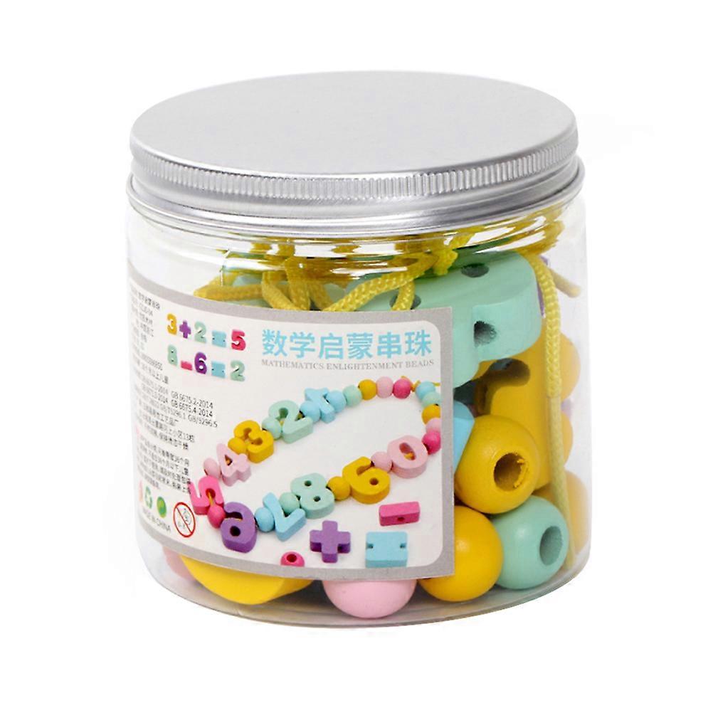 1 Set Digital String Beads Mathematics Enlightenment Beads Number String Beads