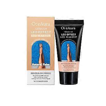 OceAura natuurlijke kleur been zwartmakende foundation crème, natuurlijke voeding voor buiten, licht verhullende, niet-plakkerige foundationcrème