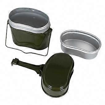 Hiking, Camping & Outdoor Multi-Layer Bento Lunch Box, Aluminum Alloy High Temperature Resistant