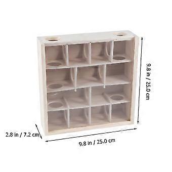 Wooden Maze Hamster Toy for Small Pets Fun and Exercise