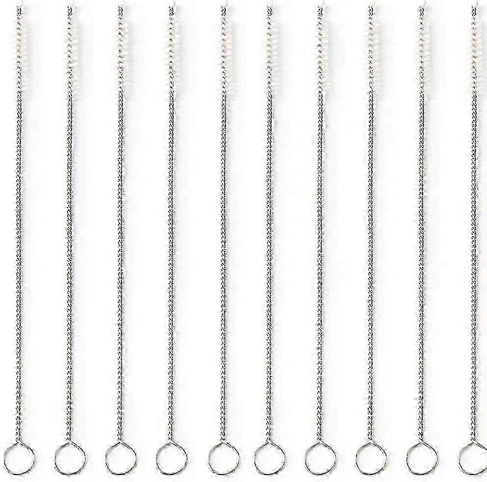 10pcs Cleaning Brush For Fully Automatic Machines,straw Brush