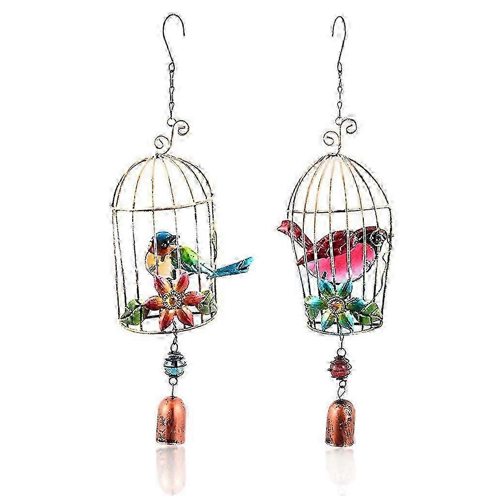 Birdcage-Shaped Metal Wind Chime