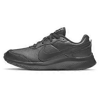 Nike Varsity Leather 'Triple Black' GS CN9146-001