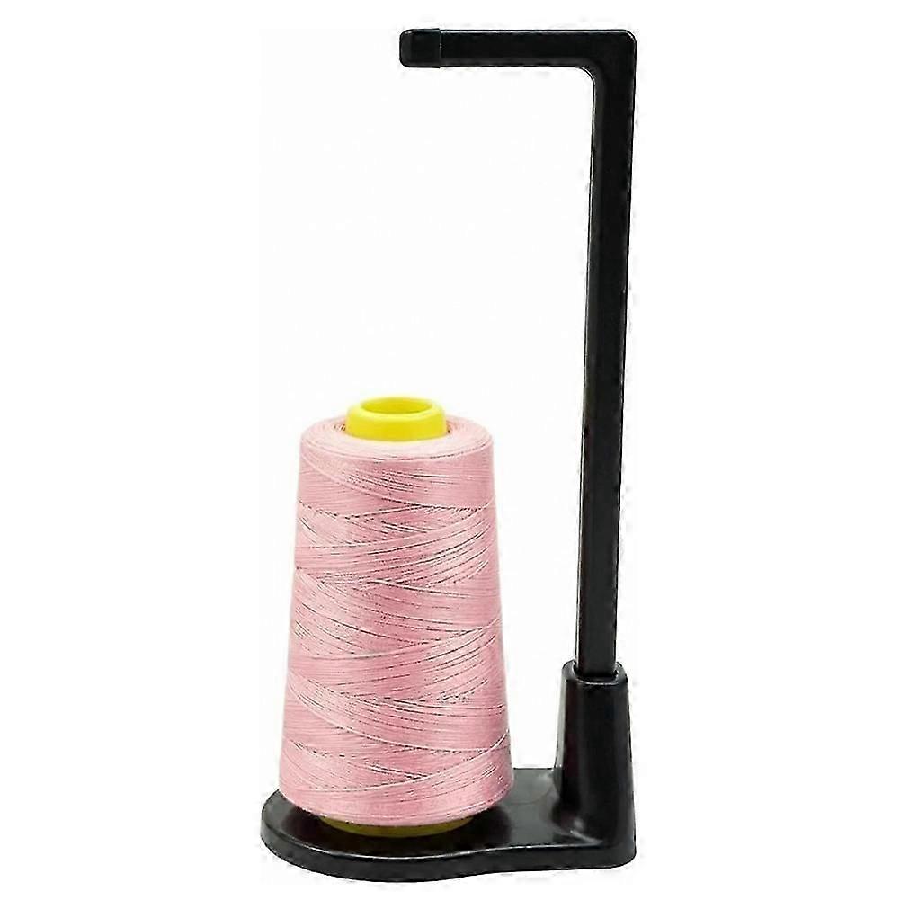 Large Capacity Thread Spool Stand for Sewing Machine - Steady Base for Smooth Feed Black