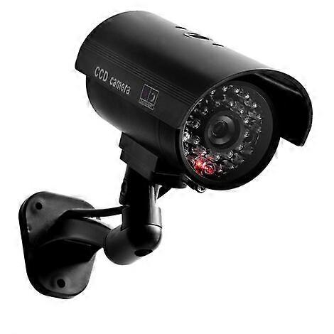 Simulation Bullet Camera, Durable ABS Waterproof Outdoor Indoor Security