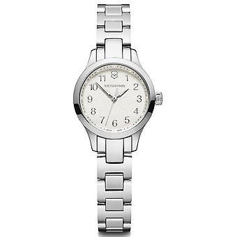 Victorinox Alliance Quartz analoge vrouwen horloge met RVS armband V241840