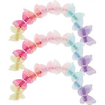 Pet Hair Clips Butterfly for Decoration 24Pcs Assorted Color Headwear Accessories