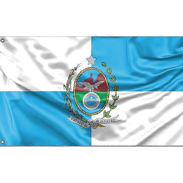 Rio De Janeiro, Brazil Flag L2701