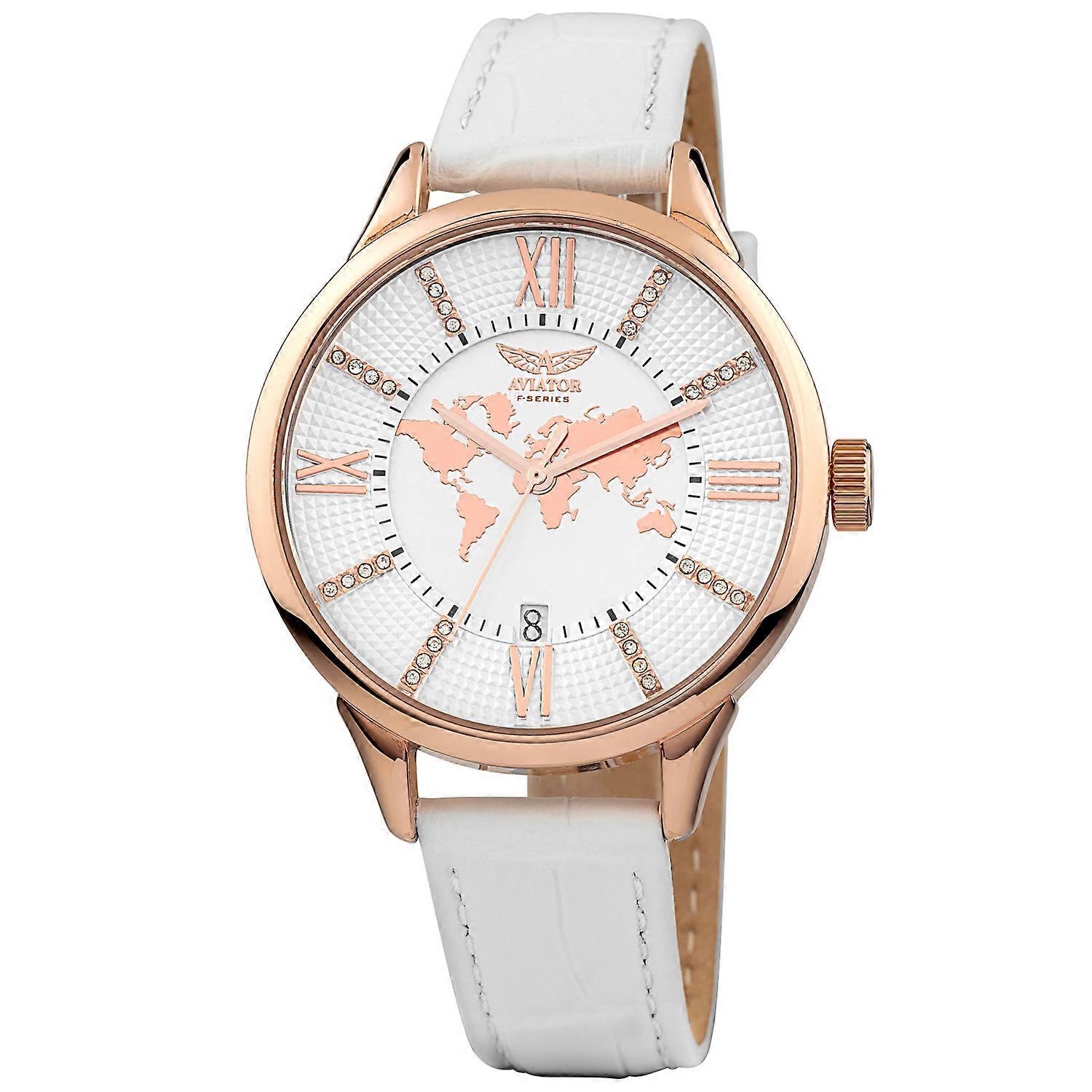 Dameklokke Aviator AVW8636L14