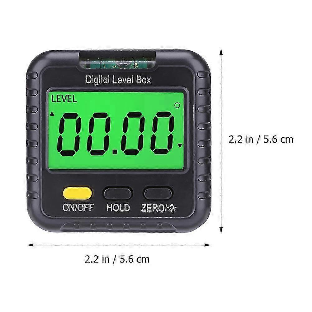 Magnetic Digital Level Box Angle for Measurement 3Pcs Tool