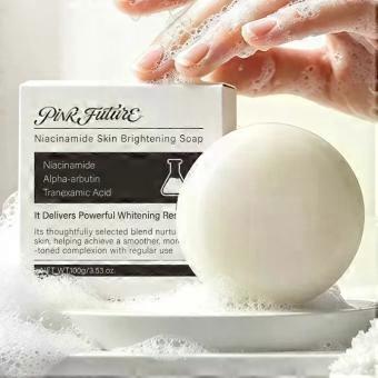 Niacinamide Glutathione Cleansing Soap with Tranexamic Acid, Skincare Bar for Whole Body and Hair, Oil Control