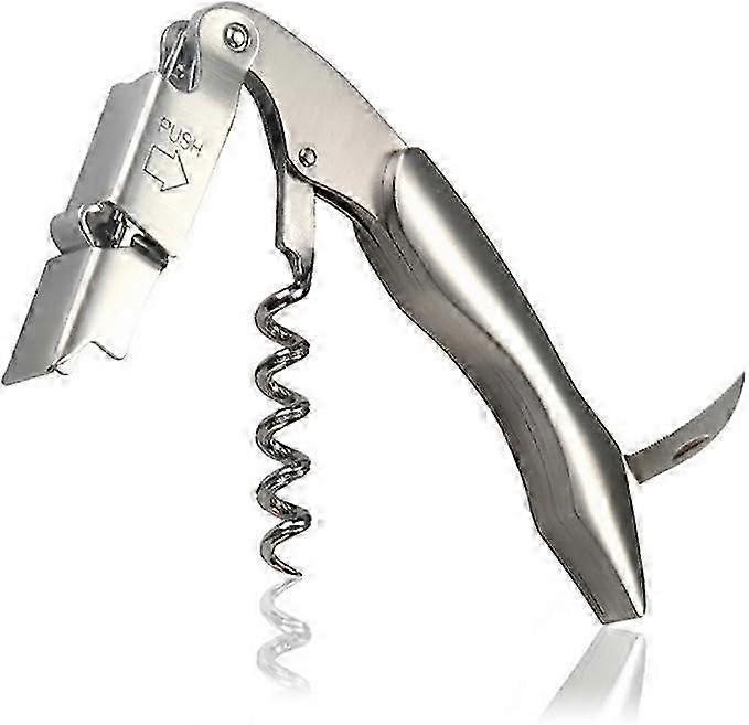 Stainless Steel Sommelier Corkscrew