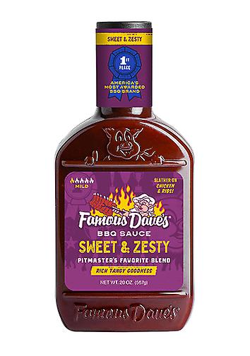Berömda Dave's BBQ Sauce Sweet & Zesty