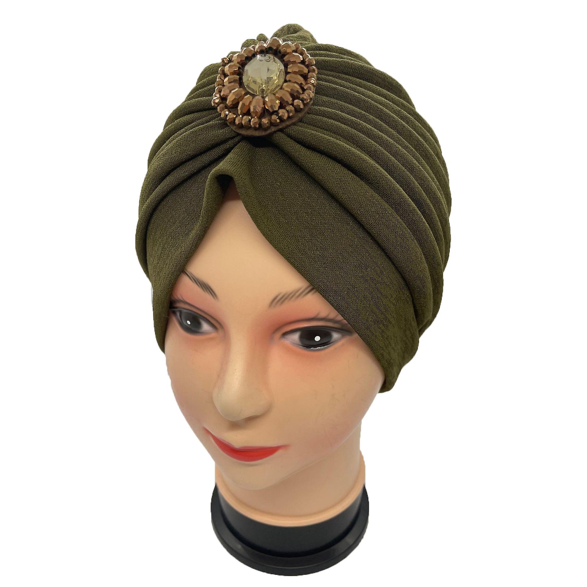 Twist Plisowana chusta do włosów Stretch Turban