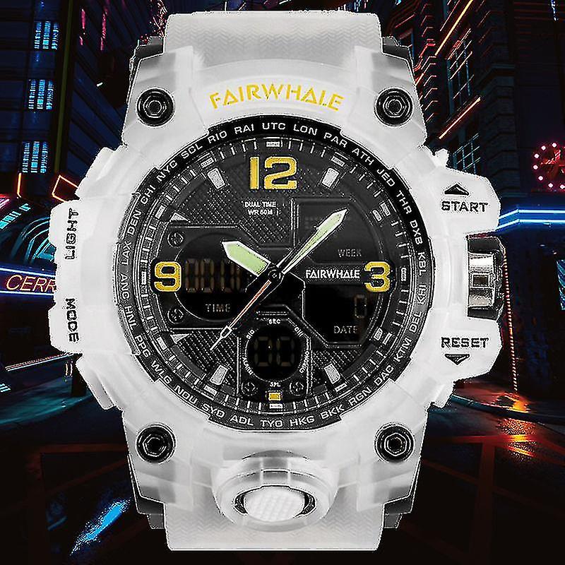 Electronic Watch Multi-function Sports Trend Student Watch Luminous Waterproof