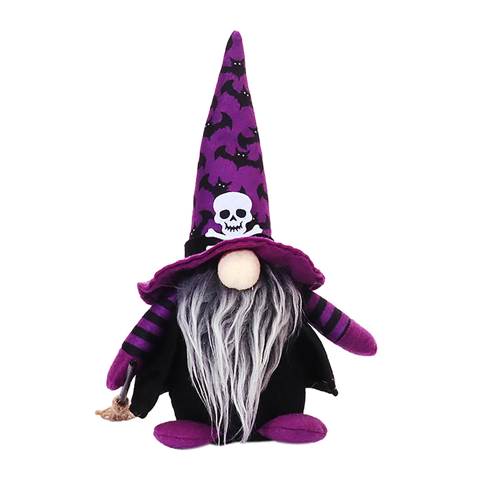 Halloween Gnomes Plush Dolls Faceless Doll Dwarf Elf Ornaments For Halloween