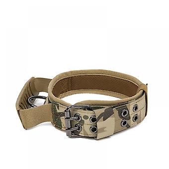 Veeki Puppy Collar Military Dog Collar Adjustable Quick Release Nylon Dog Collar For Small Medium Dog Soft Padded Dog Collarl