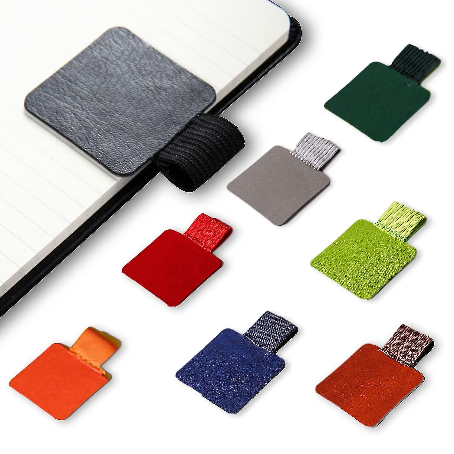 8 Pack Pen Loop, Self-adhesive Pen Holder, Notebook Pen Holder Self-adhesive Pen Ring, Mixed Color Pen Loops Elastic