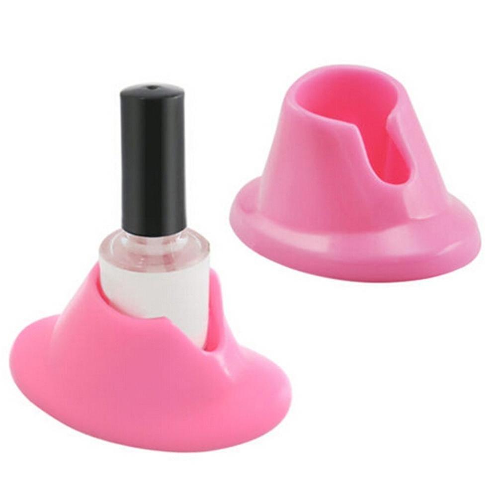 5pcs Rubber Nail Art Holder Polish Display Varnish Bottle Stand