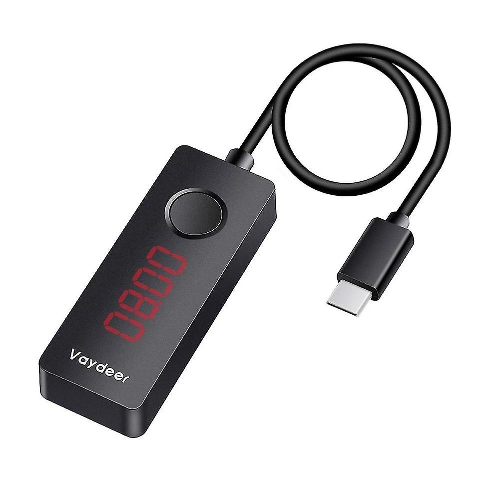Usb C Mouse Jiggler Mouse Mover Supports Multi-track Mouse Movement To Prevent Entering Sleep Mode