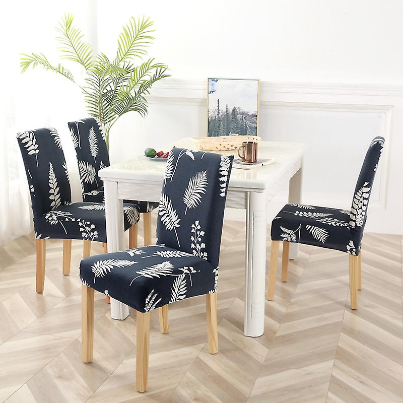 Set of 4pcs Universal Washable Stretch Dining Chair Cover,Easy to Clean Chair Cover