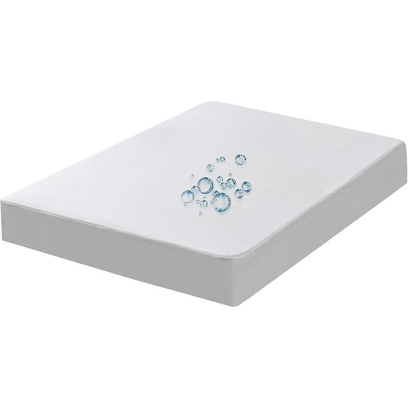 Waterproof Mattress Protector, Breathable Mattress Protector, Hypoallergenic, Anti-Mite, Anti-Bacterial, Silent, Ultra Soft, Fitted Sheet, Mattress Co