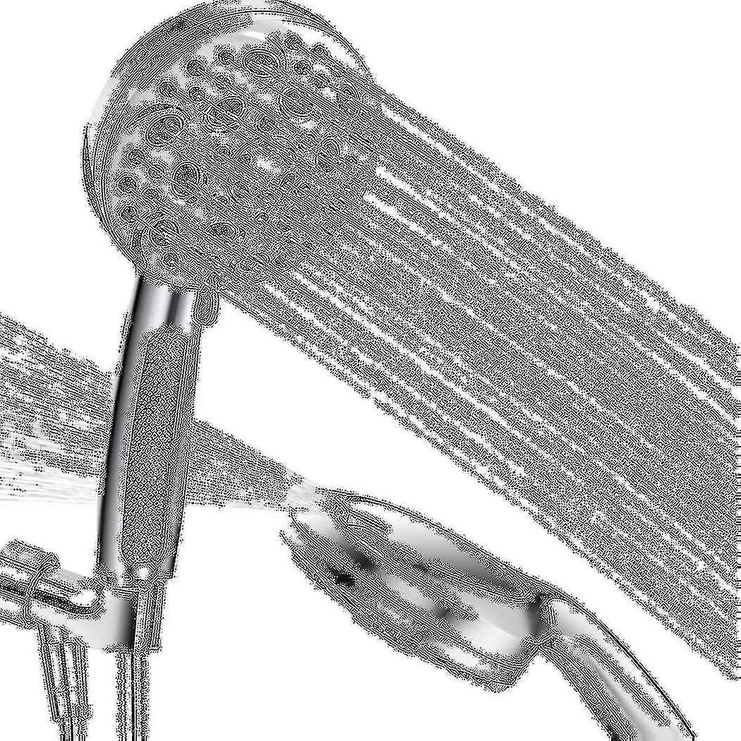 10 Modi Duschkopf mit Handheld, Waschen, um Badezimmer zu reinigen, 5,04 Zoll Regenduschkopf mit 80 Inche