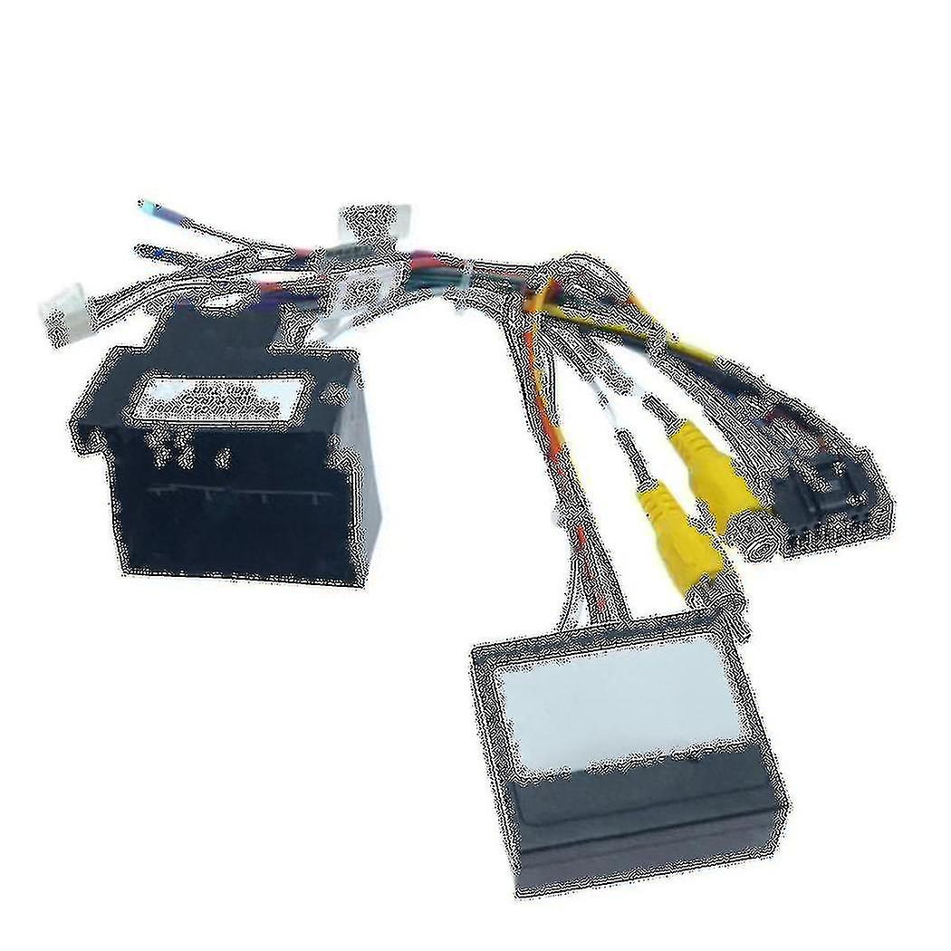 Car 16pin Audio Power Cord Radio Wiring Harness With Canbus Box For 3008 2008 C4 C-quatre C4l C3 Xr