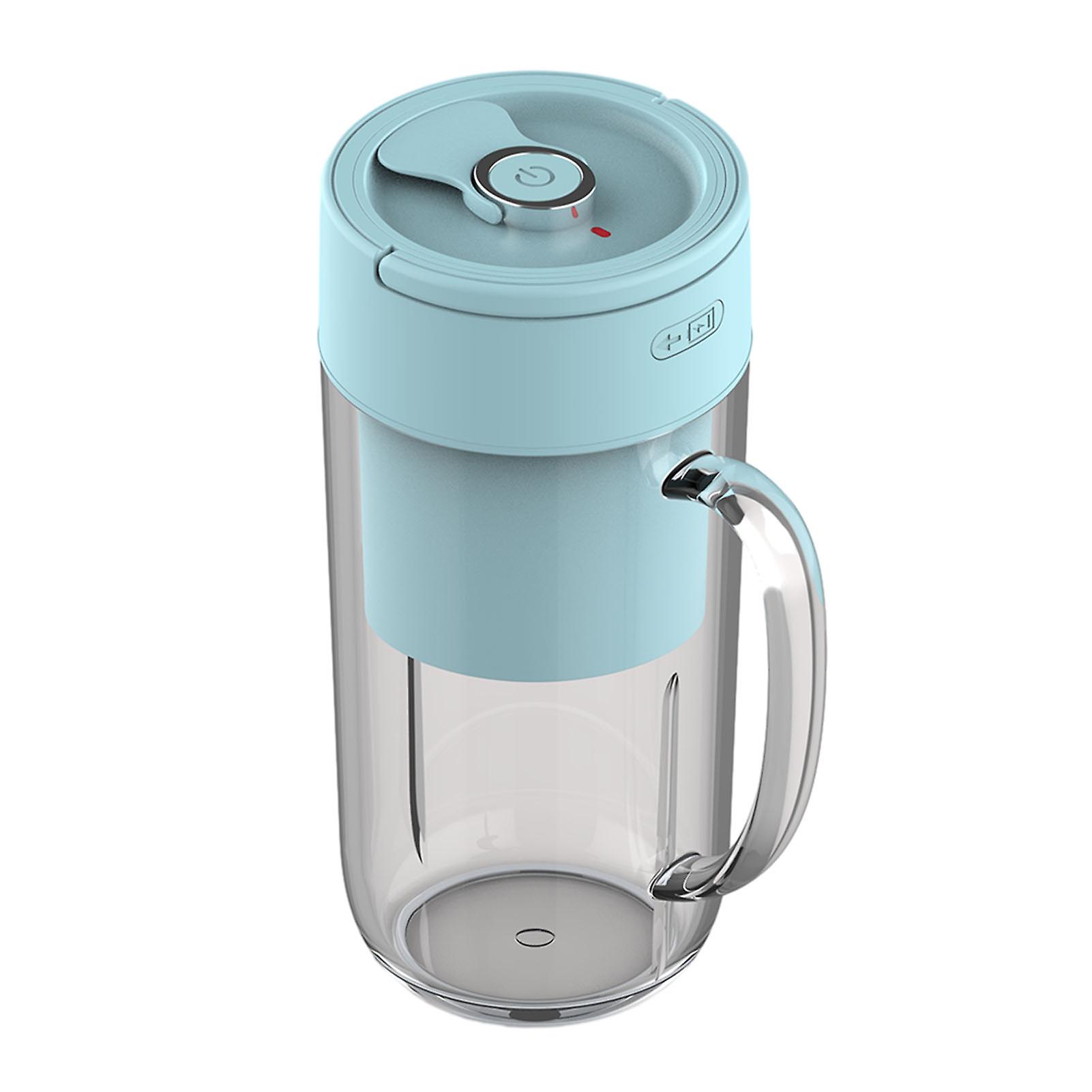 300ml Electric Juices Cup with Handle Rechargeable Reusable Electric Blender for Sport Working Gym