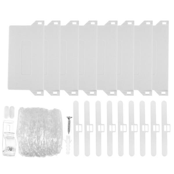 1 Set Vertical Blind Accessories Blinds Replacement Spares For Curtain (white)